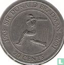 Australië 20 cents 2001 "Sir Donald Bradman" - Afbeelding 2