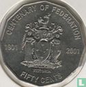 Australië 50 cents 2001 "Centenary of Federation - Victoria" - Afbeelding 2