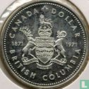 Canada 1 dollar 1971 (specimen) "Centenary Accession of British Columbia into Confederation" - Afbeelding 1