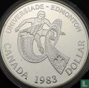 Canada 1 dollar 1983 "World University Games in Edmonton" - Afbeelding 1