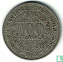 West-Afrikaanse Staten 100 francs 1967 - Afbeelding 1