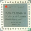 Canada 1 dollar 1988 (PROOF) "250th anniversary of Saint Maurice Ironworks" - Image 3