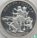 Canada 1 dollar 1990 "300th anniversary of Henry Kelsey's exploration of the Canadian Prairies" - Afbeelding 1