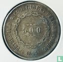 Brazilië 500 réis 1863 - Afbeelding 1