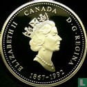 Canada 25 cents 1992 (PROOF) "125th anniversary of the Canadian Confederation - Ontario" - Image 1
