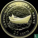 Canada 25 cents 1992 (PROOF) "125th anniversary of the Canadian Confederation - Newfoundland" - Image 2