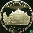 Canada 25 cents 1992 (PROOF) "125th anniversary of the Canadian Confederation - Manitoba" - Afbeelding 2