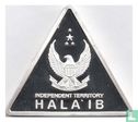 Hala'ib Triangle (Halayeb Triangle) 10 Pounds 2018 (Silver Plated Brass - Prooflike) - Image 2