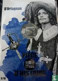France 10 euro 2019 (folder) "Piece of French history - D'Artagnan" - Image 1