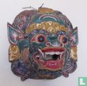 19e Eeuws Balinees drakenmasker om boze geesten te verdrijven - Afbeelding 1