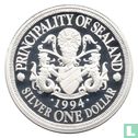 Sealand One Dollar 1994 (Silver - Proof) - Image 1