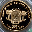 Ivory Coast 1500 francs 2006 (PROOF) "Temple of Artemis" - Image 2