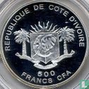 Ivory Coast 500 francs 2008 (PROOF) "Petra" - Image 2