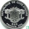 Elfenbeinküste 500 Franc 2008 (PP) "Colossus of Rhodes" - Bild 2