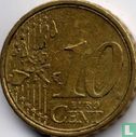 Italië 10 cent 2002 (variant 2 van 3) - Afbeelding 2
