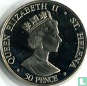 Sint-Helena 50 pence 2002 "Death of Queen Mother" - Afbeelding 2