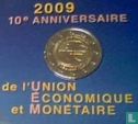 France 2 euro 2009 (coincard) "10th Anniversary of the European Monetary Union" - Image 3