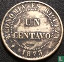 Chile 1 centavo 1873 - Image 1