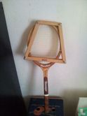 Slazenger Finalist houten tennisracket met houten spanner - Afbeelding 1