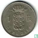 Belgium 1 franc 1969 (NLD) - Image 2
