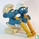 Whistle Smurf (Light Yellow Flute) - Image 3
