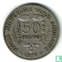 États d'Afrique de l'Ouest 50 francs 1975 "FAO" - Image 1