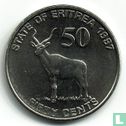 Érythrée 50 cents 1997 - Image 1