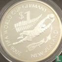 Nouvelle-Zélande 1 dollar 2006 (BE) "Football World Cup in Germany" - Image 2