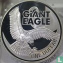 Nieuw-Zeeland 1 dollar 2009 (PROOFLIKE) "Giant Eagle" - Afbeelding 2