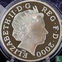 Verenigd Koninkrijk 5 pounds 2000 (PROOF - zilver - gekleurd) "Millennium" - Afbeelding 1