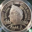 Verenigd Koninkrijk 5 pounds 2000 (PROOF) "100th birthday of the Queen Mother" - Afbeelding 2