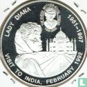 Congo-Kinshasa 5 francs 2000 (PROOF) "Lady Diana - Visit to India" - Image 1