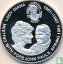 Congo-Kinshasa 5 francs 2000 (BE) "Lady Diana - Meeting with pope John Paul II" - Image 1