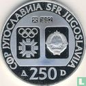 Joegoslavië 250 dinara 1982 (PROOF) "1984 Winter Olympics - Sarajevo" - Afbeelding 1