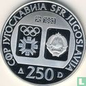 Yugoslavia 250 dinara 1983 (PROOF) "1984 Winter Olympics - Radimlja" - Image 1