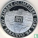Joegoslavië 250 dinara 1984 (PROOF) "1984 Winter Olympics - Jajce" - Afbeelding 2