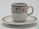 Coffee cup and saucer - Sonja 305 - Decor Printemps - Mosa - Image 1