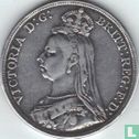 Verenigd Koninkrijk 1 crown 1887 - Afbeelding 2