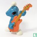 Rock & Roll Smurf  (oranje gitaar) - Afbeelding 1