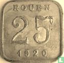 Rouen 25 centimes 1920 - Image 1
