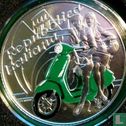Italie 5 euro 2019 (coloré - vert) "Vespa" - Image 2