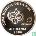 Argentina 5 pesos 2004 (PROOF) "2006 Football World Cup in Germany" - Image 2
