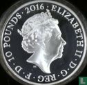 Verenigd Koninkrijk 10 pounds 2016 (PROOF - zilver) "90th birthday of Queen Elizabeth II" - Afbeelding 1