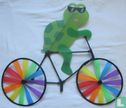 Wind-fiets met schildpad erop - Afbeelding 2