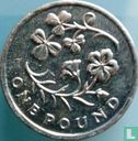 Verenigd Koninkrijk 1 pound 2014 "Floral emblems of Northern Ireland" - Afbeelding 2