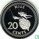 Niue 20 cents 2010 - Afbeelding 2