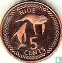Niue 5 cents 2010 - Image 2
