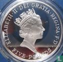 Verenigd Koninkrijk 5 pounds 1996 (PROOF - zilver) "70th birthday of Queen Elizabeth II" - Afbeelding 2
