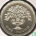 Royaume-Uni 1 pound 1992 "English Oak" - Image 2