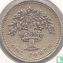 Royaume-Uni 1 pound 1987 "English oak" - Image 2